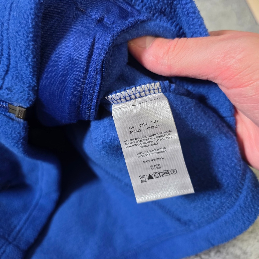 Columbia Womens Medium Benton Springs Fleece Vest Blue Full Zip WL1023 - Picture 4 of 6